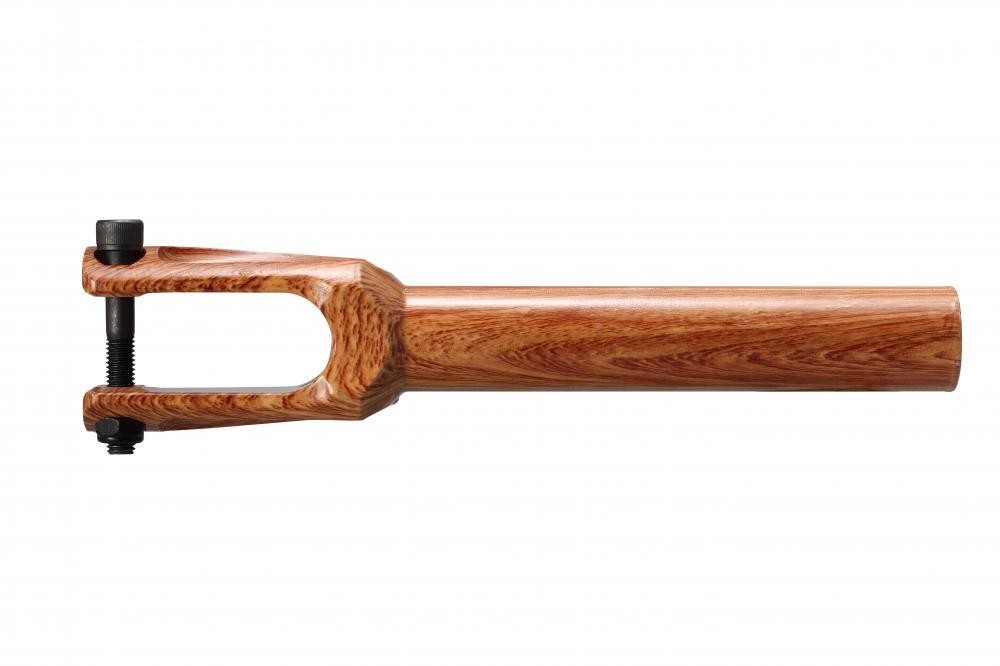 Sacrifice Bionic SCS Scooter Forks - Wood Grain