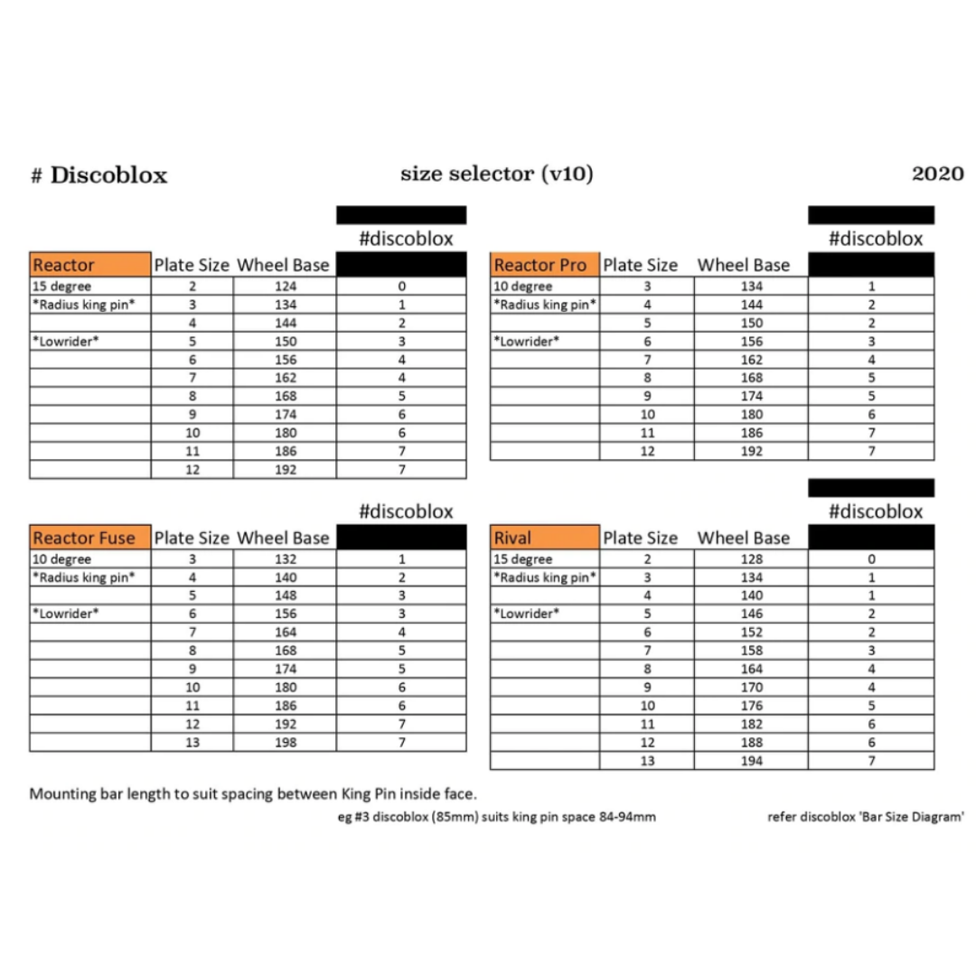 Discoblox Standard 40mm Slide Blocks - White
