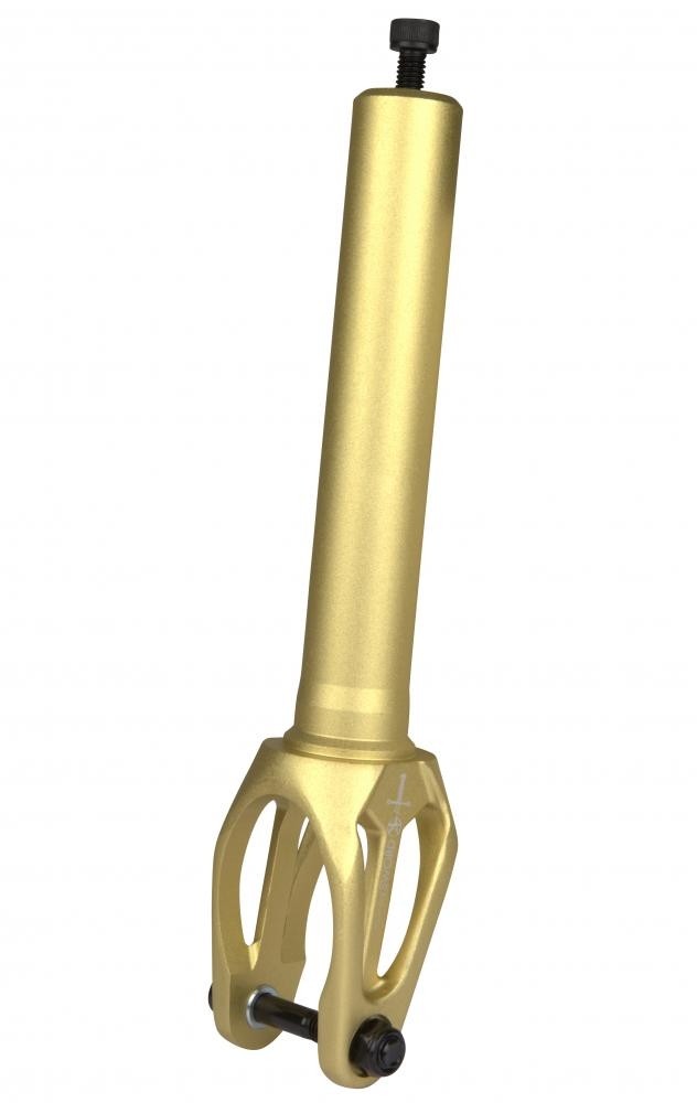 Addict Sword Stunt Scooter Fork HIC - Gold