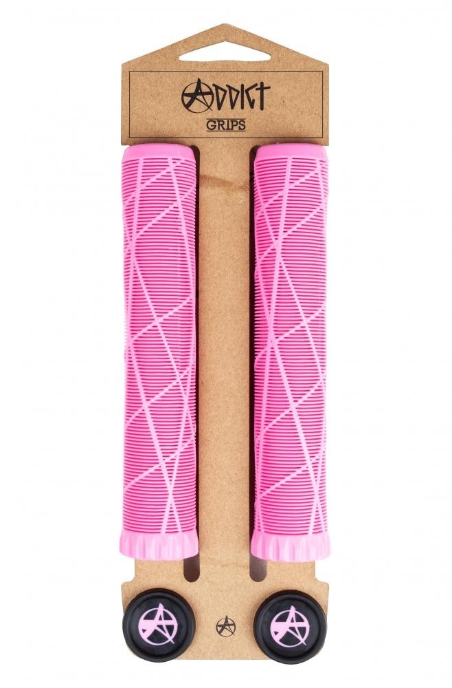 Addict OG Scooter Grips - Pink