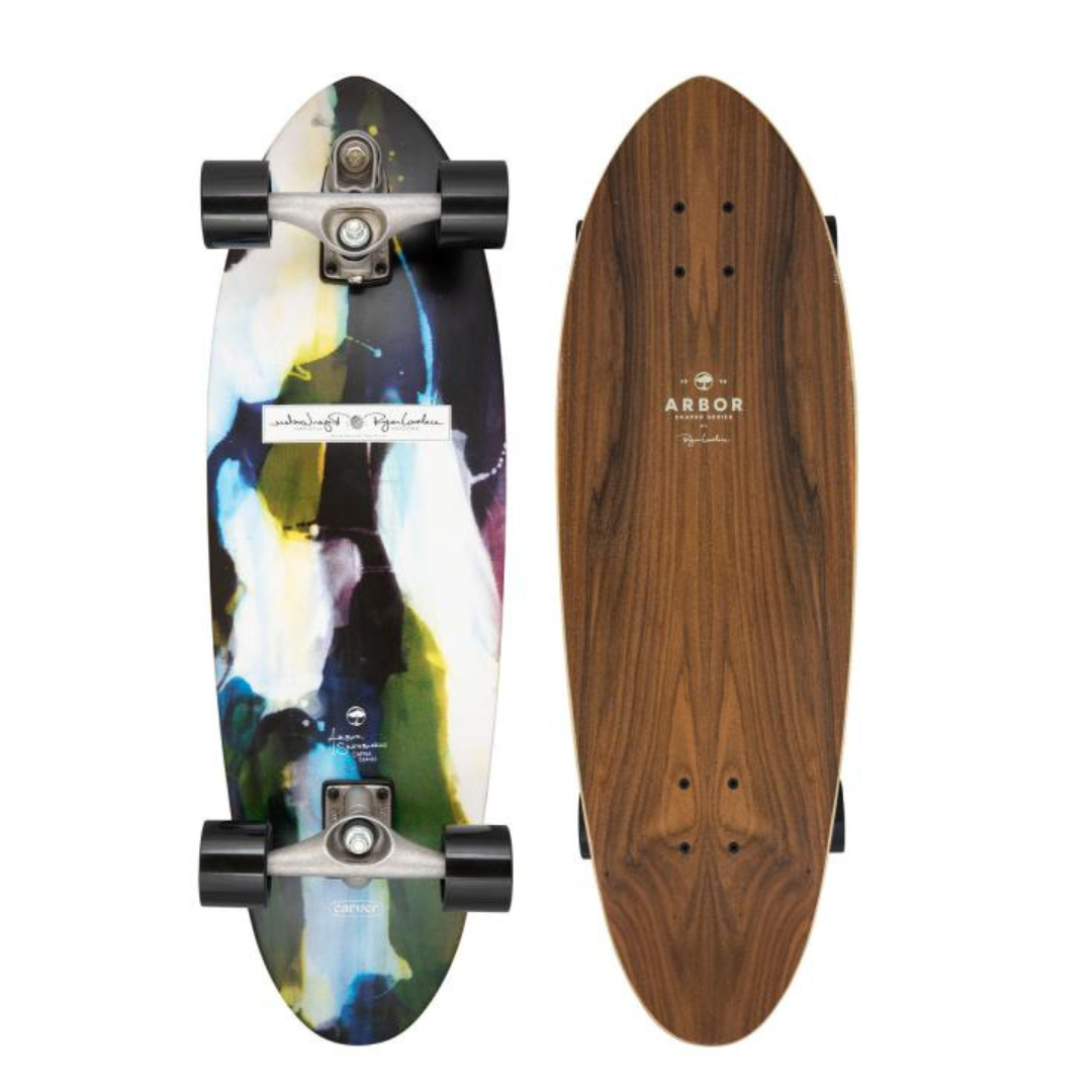 Arbor Surfskate Complete Shaper Lovelace Multi 32