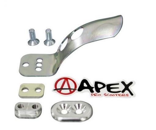 Apex Scooter Deck Brake Assembly - Zinc