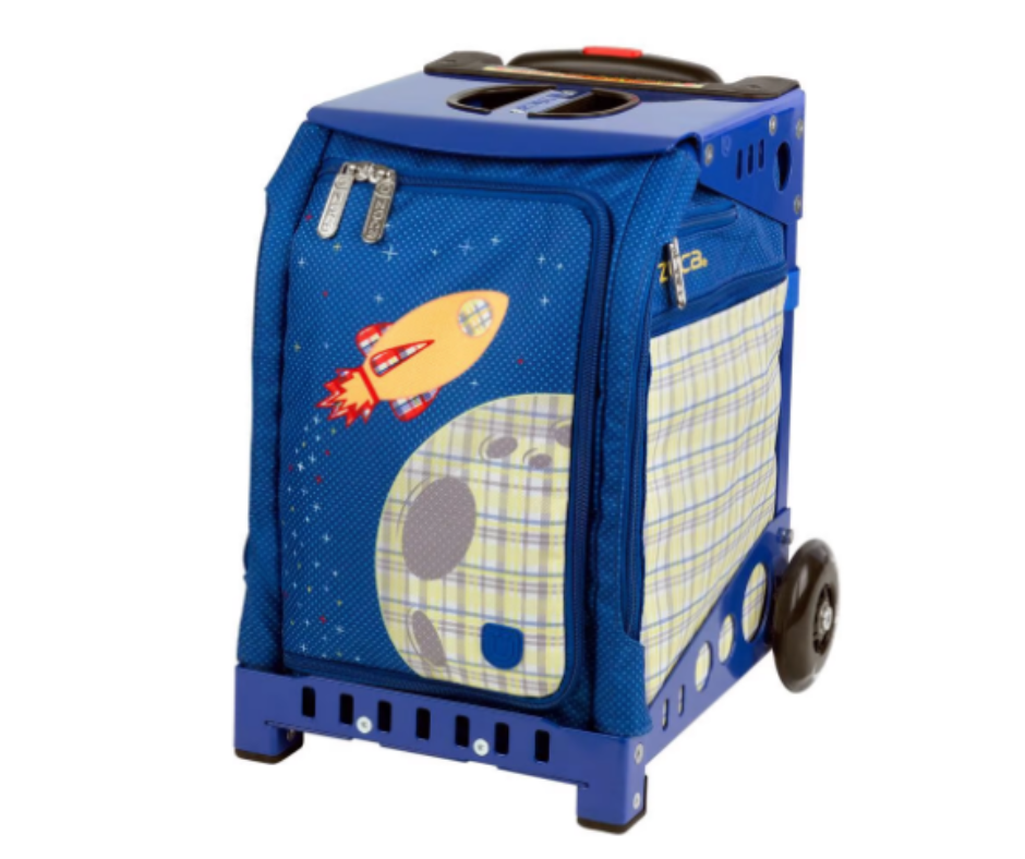 Zuca Kids Mini Blast-Off Bag and Frame - Blue