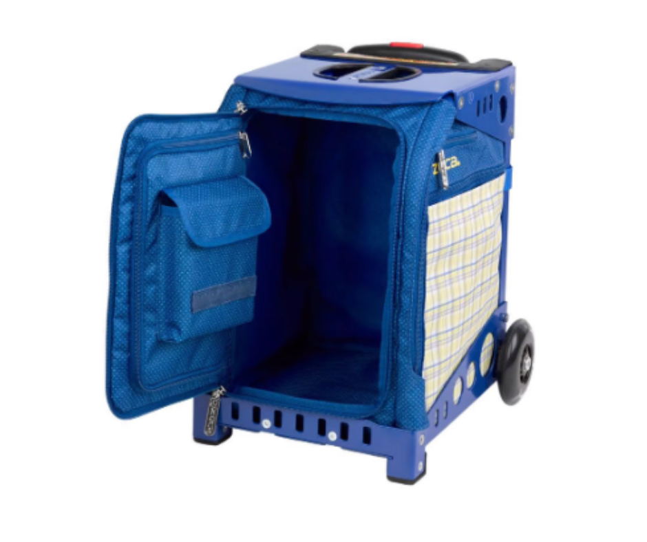 Zuca Kids Mini Blast-Off Bag and Frame - Blue