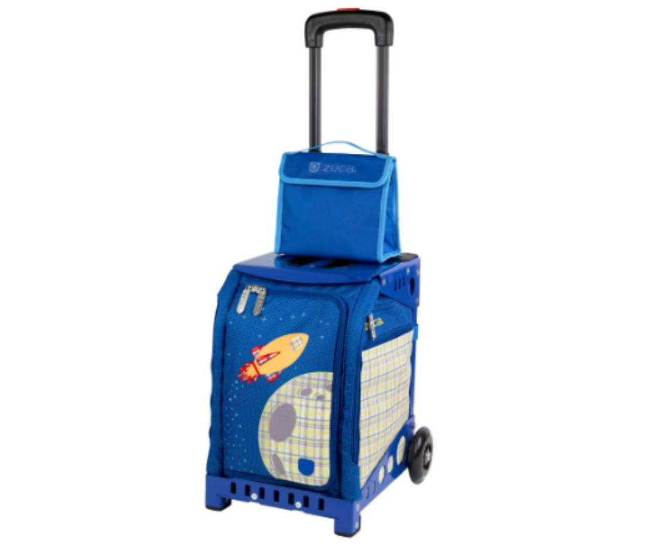 Zuca Kids Mini Blast-Off Bag and Frame - Blue