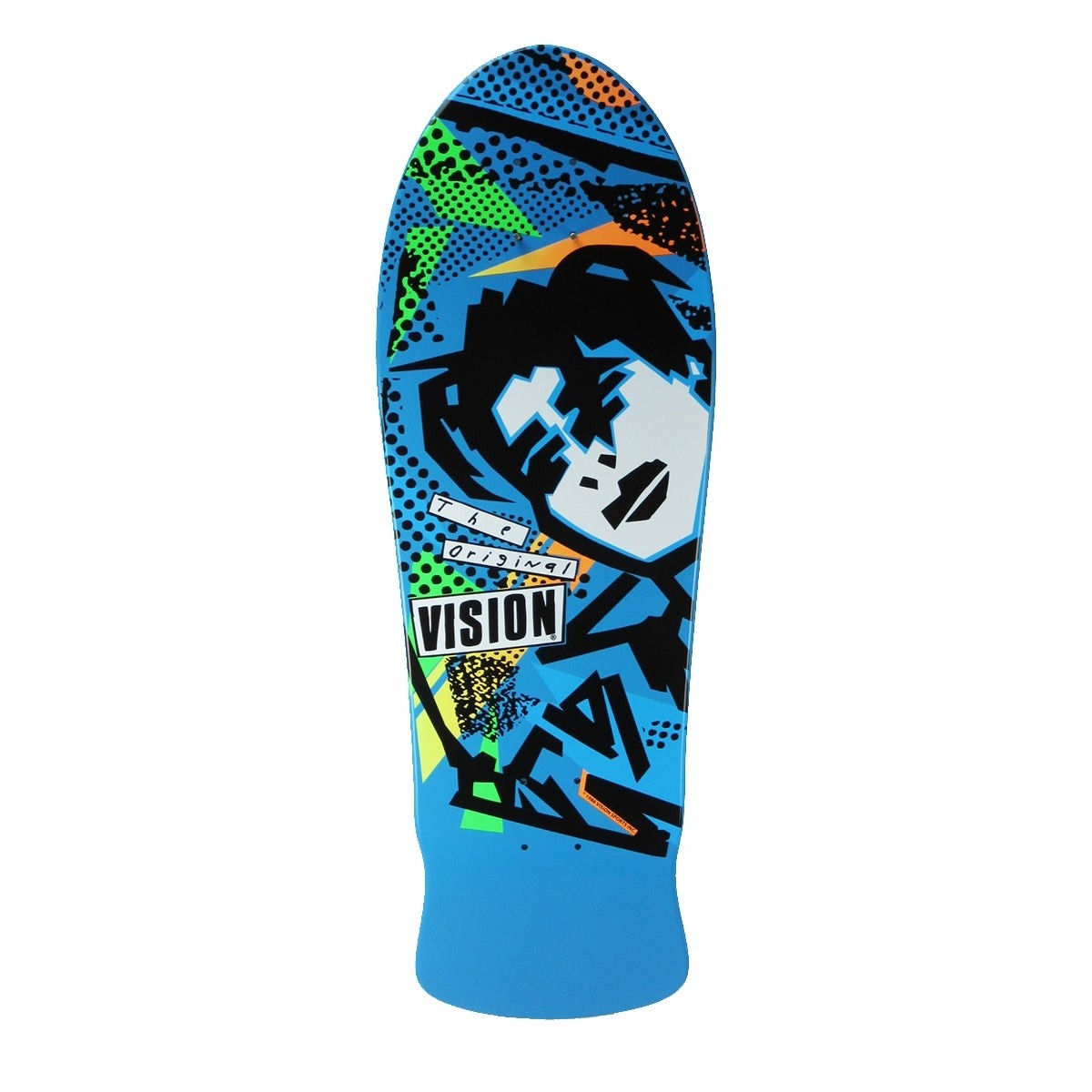 Vision Original MG Skateboard Deck Blue/Blue - 10