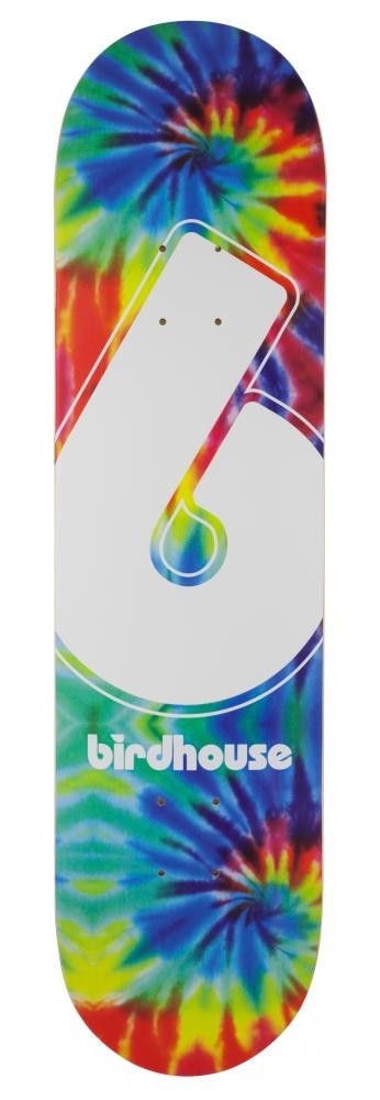 Birdhouse Giant BLogo Skateboard deck Tie Dye - Multi 8
