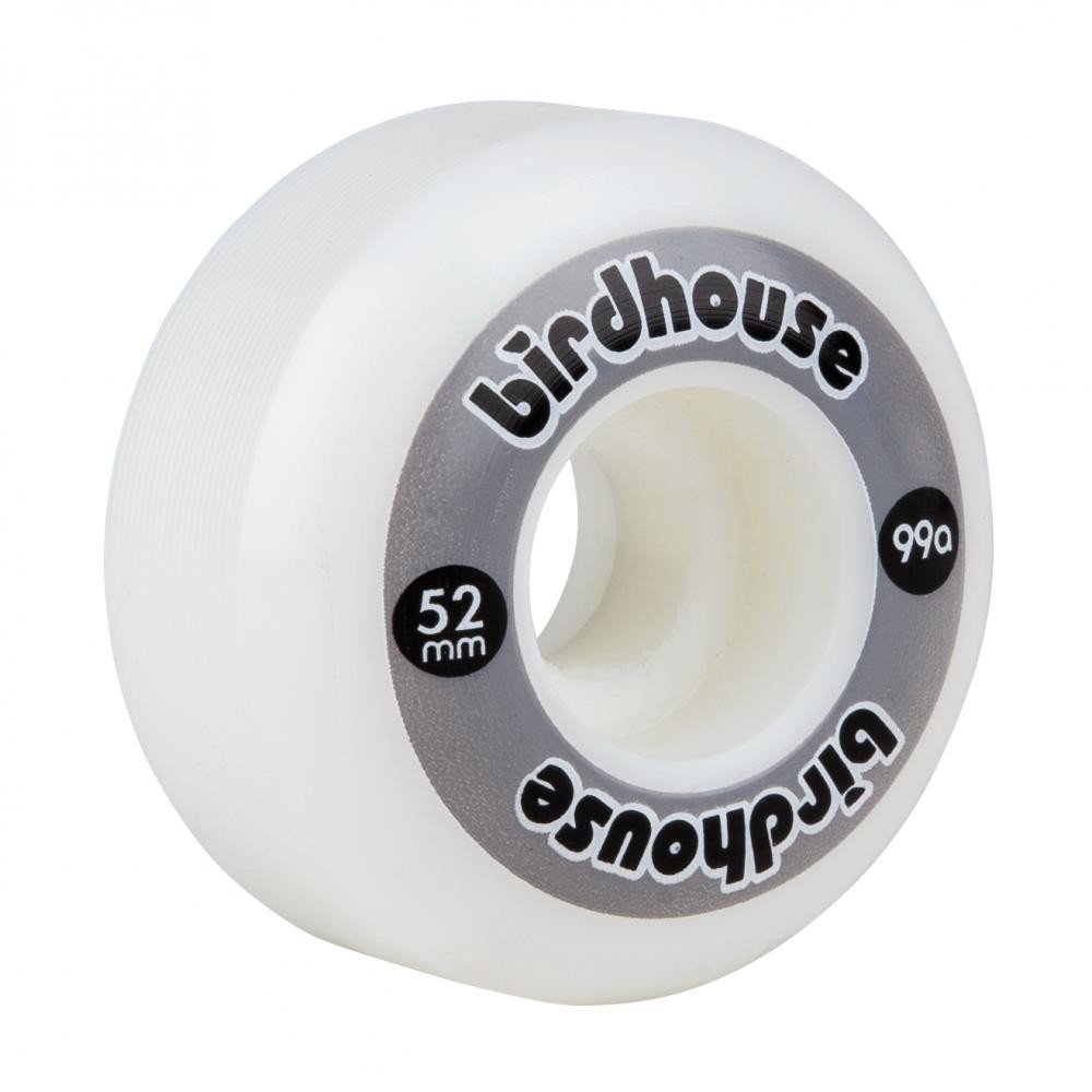 Birdhouse Logo 52mm Skateboard Wheels - Grey