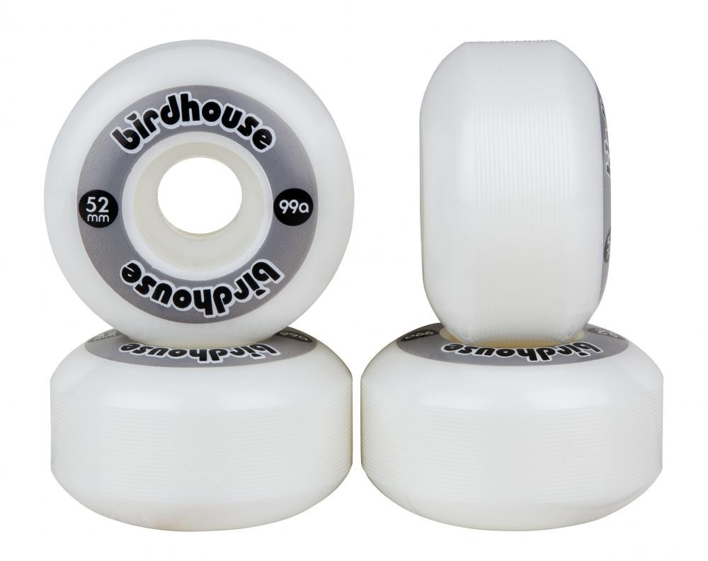 Birdhouse Logo 52mm Skateboard Wheels - Grey