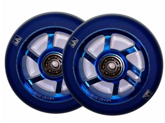UrbanArtt S7 Scooter  Wheels 110mm - Blue/Blue