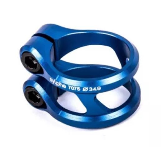 Ethic DTC Sylphe Double Clamp - Blue