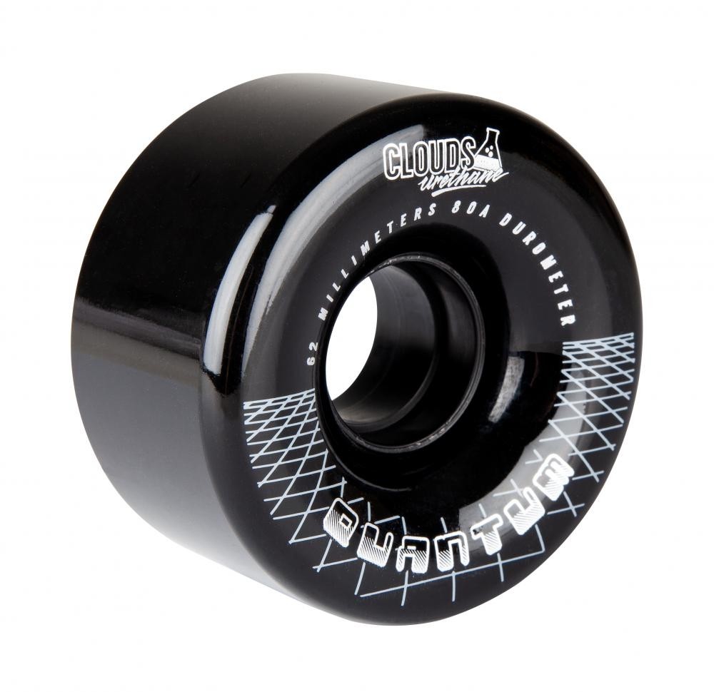 Clouds Urethane Wheels Quantum Outdoor 80a Black/Silver