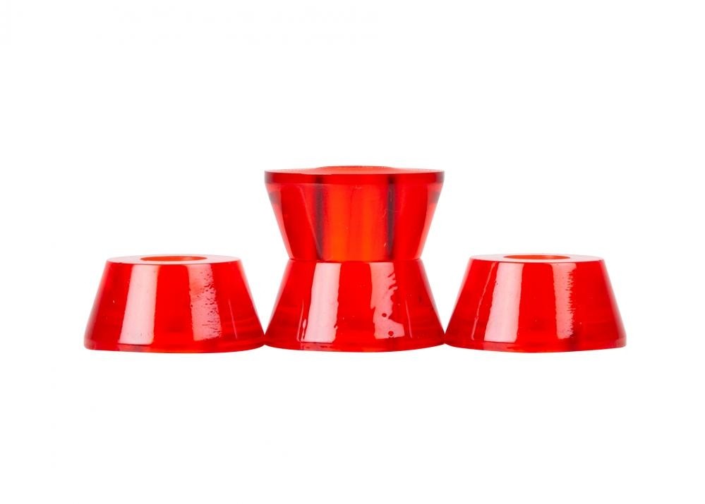 Clouds Bushings Cosmic 79a Conical (Pk 4) - Clear Red