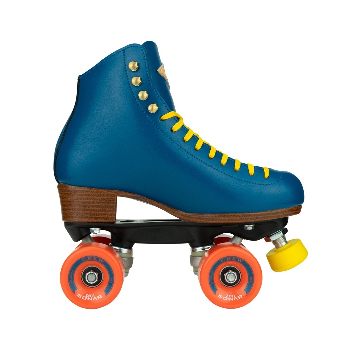 Riedell Crew Ocean Roller Skates - Blue