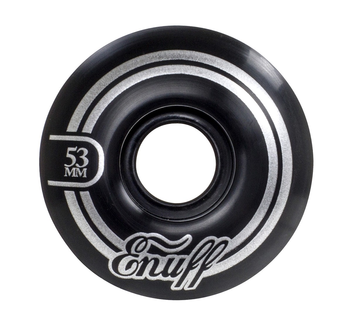 Enuff Refresher II Skateboard Wheels 53mm - Black