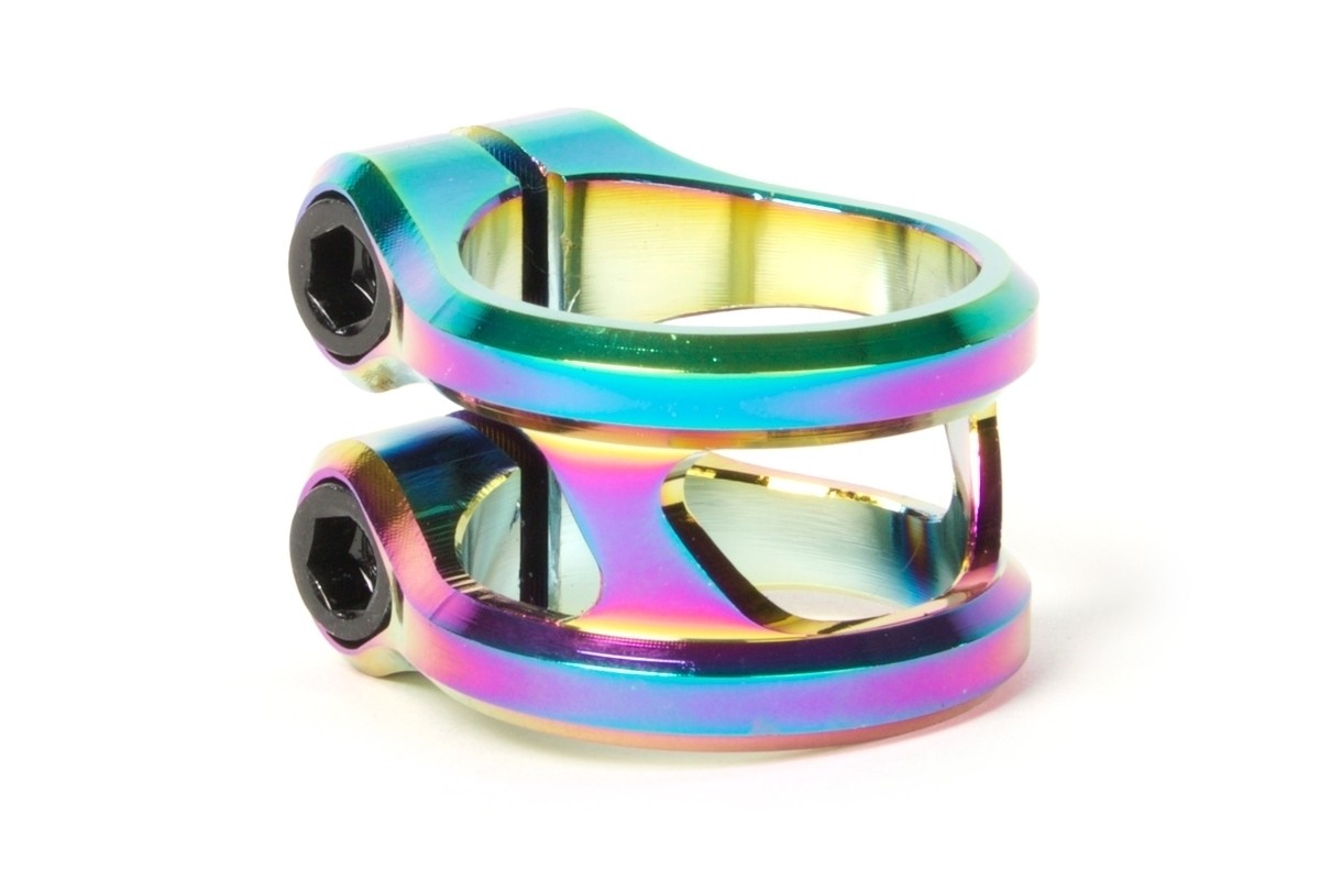 Ethic DTC Sylphe Double Clamp - Rainbow