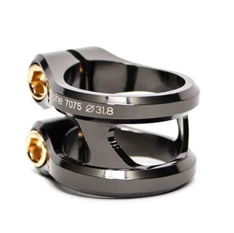 Ethic DTC Sylphe Double Scooter Clamp 31.8 mm - Black Chrome