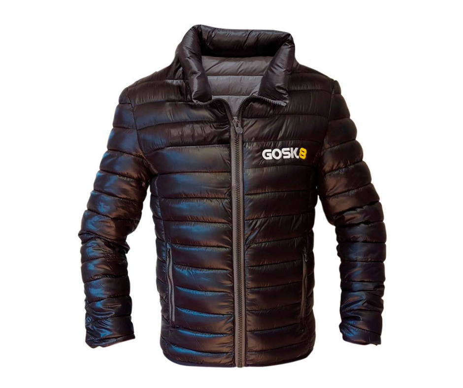 Gosk8 Logo Jacket - Black/Grey