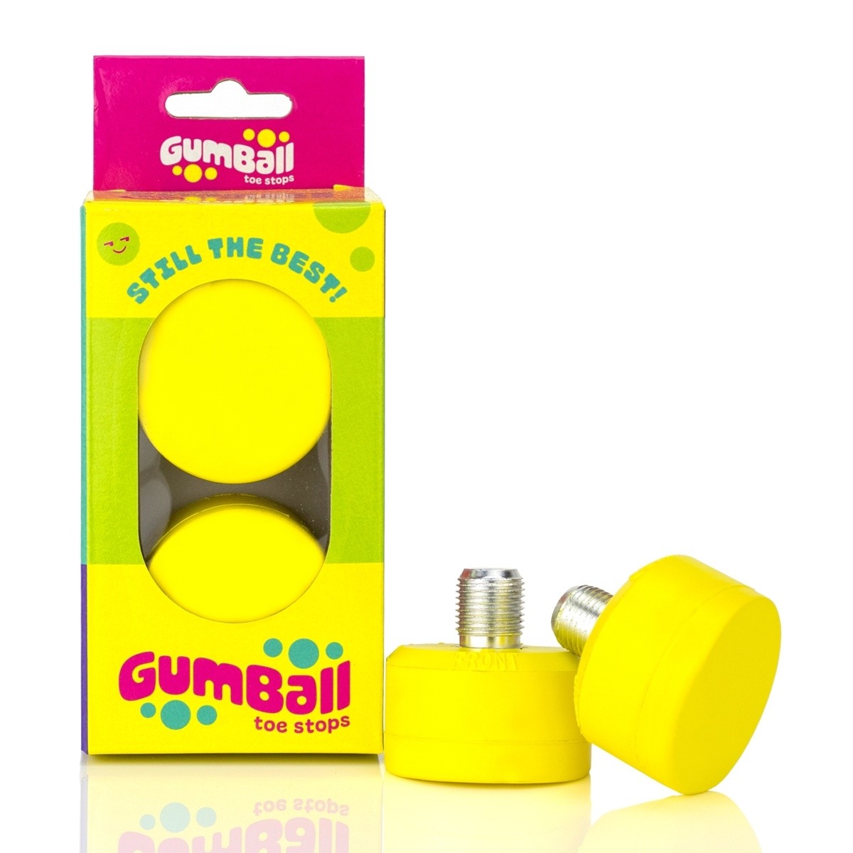 Gumball Toe Stops 75A Lemon