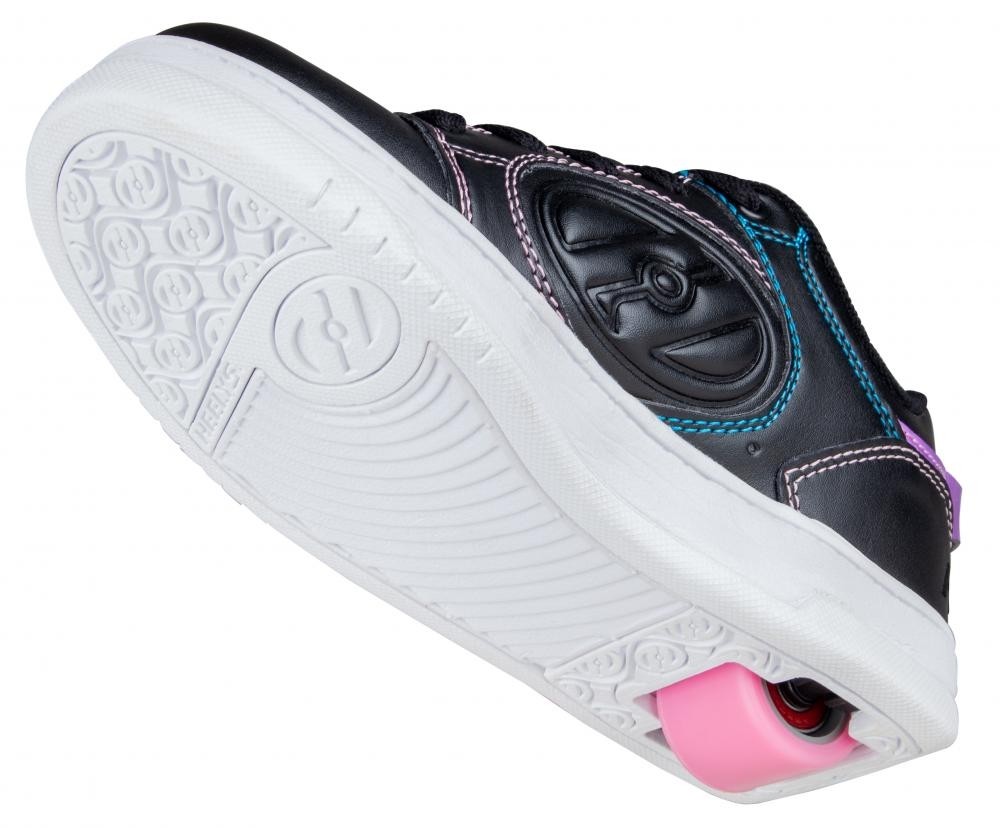 Heelys Voyager (HE100604) - Black/Pink/Rainbow Foil