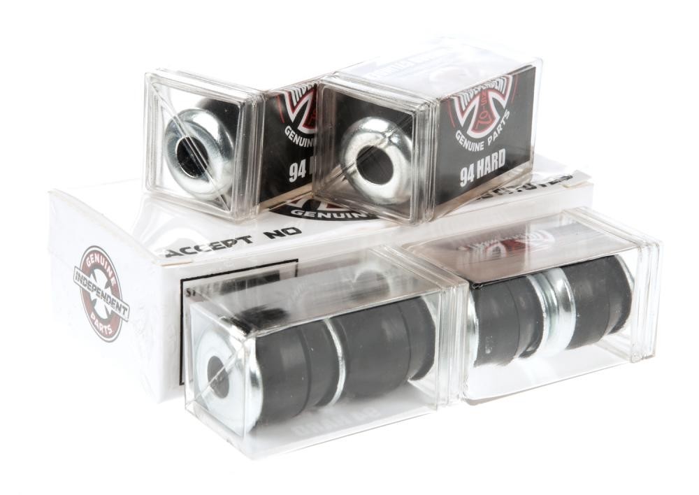 Indy Skateboard Bushings Standard Cylinder black