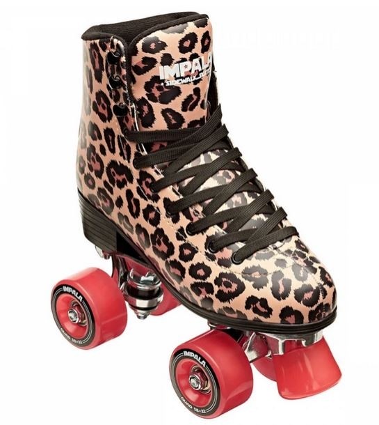 Impala Quad Roller Skate - Leopard Impala Quad Roller Skate - Leopard