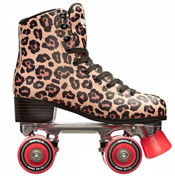 Impala Quad Roller Skate - Leopard Impala Quad Roller Skate - Leopard