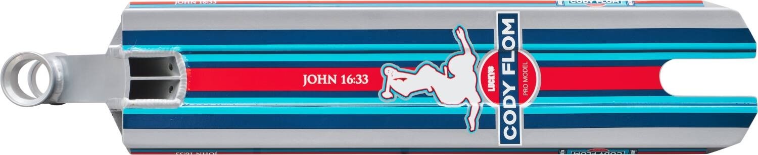 Lucky Cody Flom V3 Pro Scooter Deck - Silver