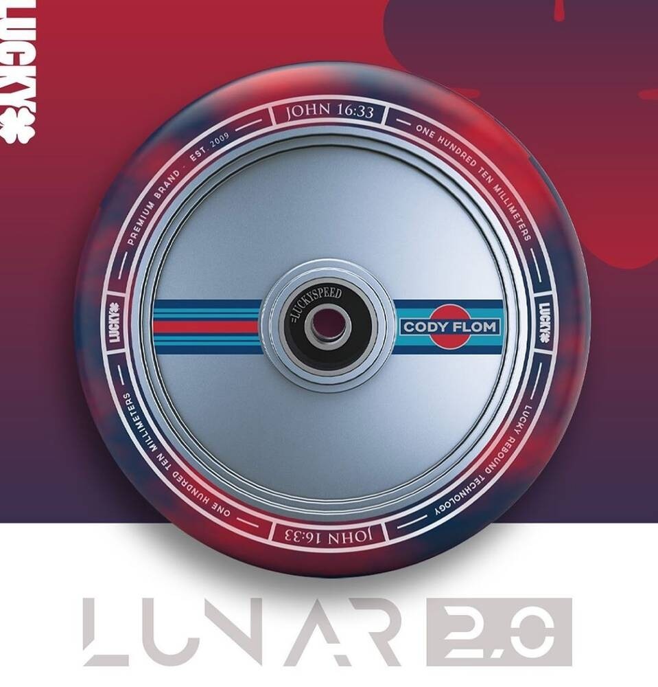 Lucky Cody Flom V3 Pro Scooter Wheels- 110 mm