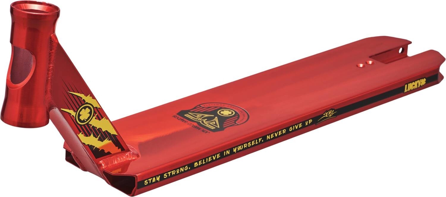 Lucky Jon Marco Gaydos V3 Pro Scooter Deck - Red