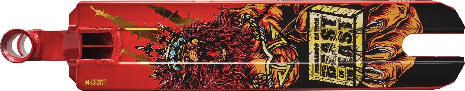 Lucky Jon Marco Gaydos V3 Pro Scooter Deck - Red