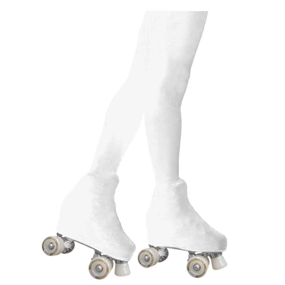 KRF Stockings Skate Covers - White KRF Stockings Skate Covers - White