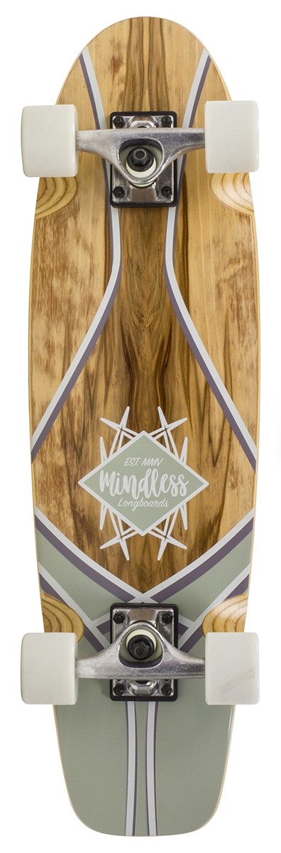 Mindless Core Cruiser Complete Longboard - Red Gum