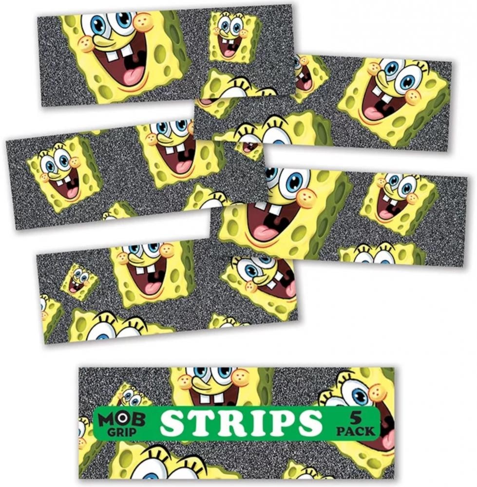 MOB Spongebob Squarepant Head Grip Strips (5 Pack)