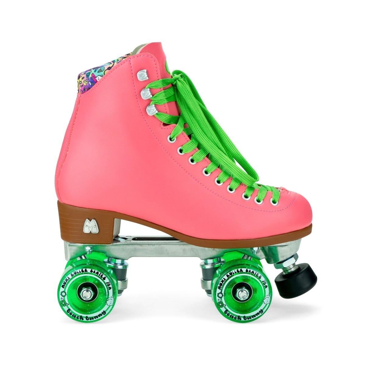 Moxi Beach Bunny Quad Roller Skates - Watermelon