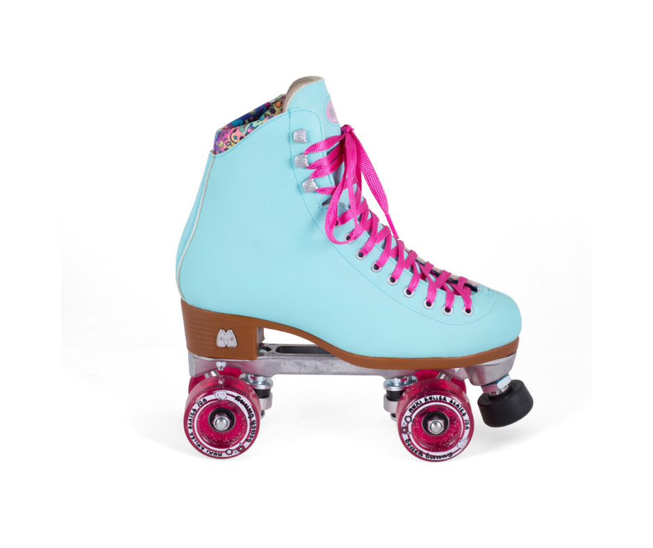 Moxi Beach Bunny Quad Roller Skates - Blue Sky