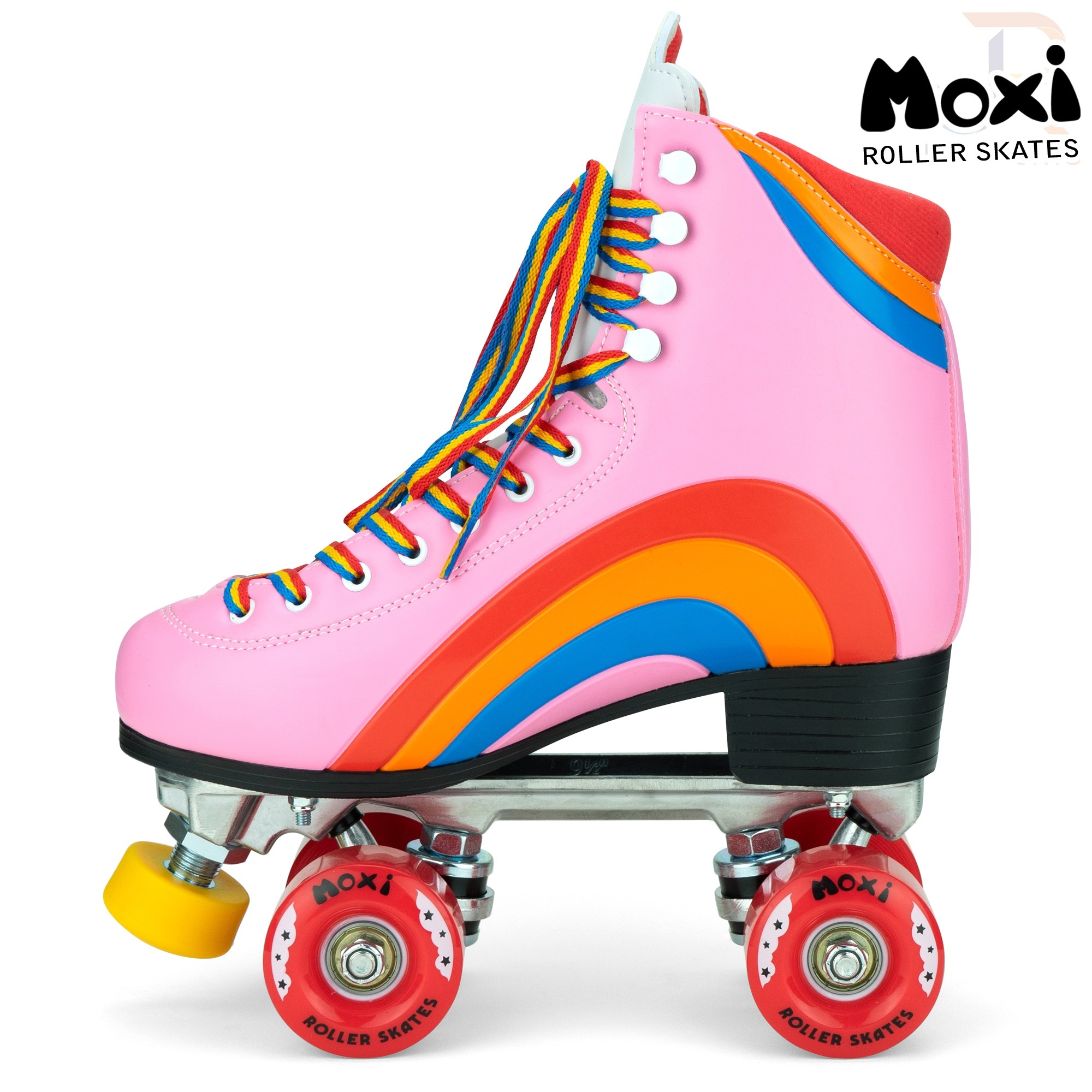 Moxi Rainbow Skates - Bubble Gum Pink