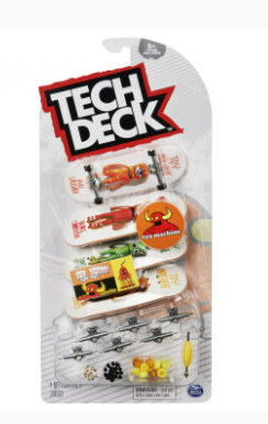 Tech Deck Fingerboard 4 PCs Multi Pk M 21