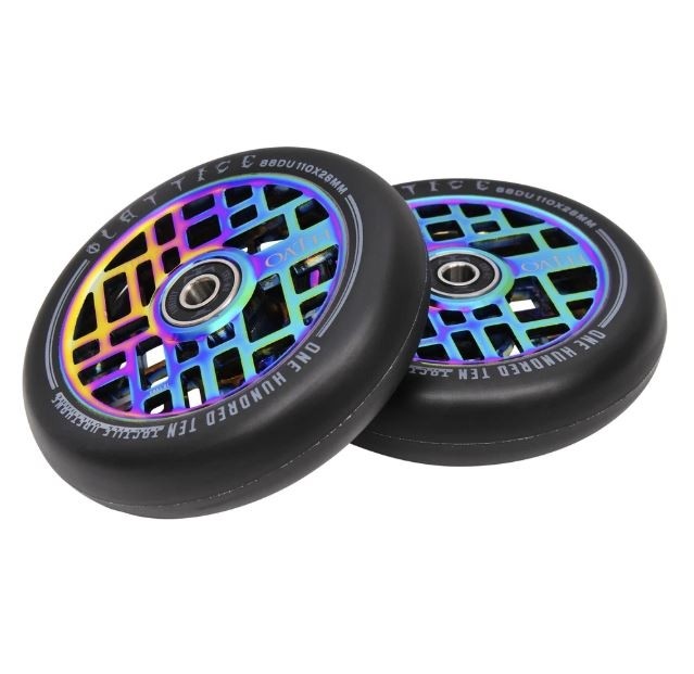 Oath Lattice Scooter Wheels  - Neo Chrome 110mm