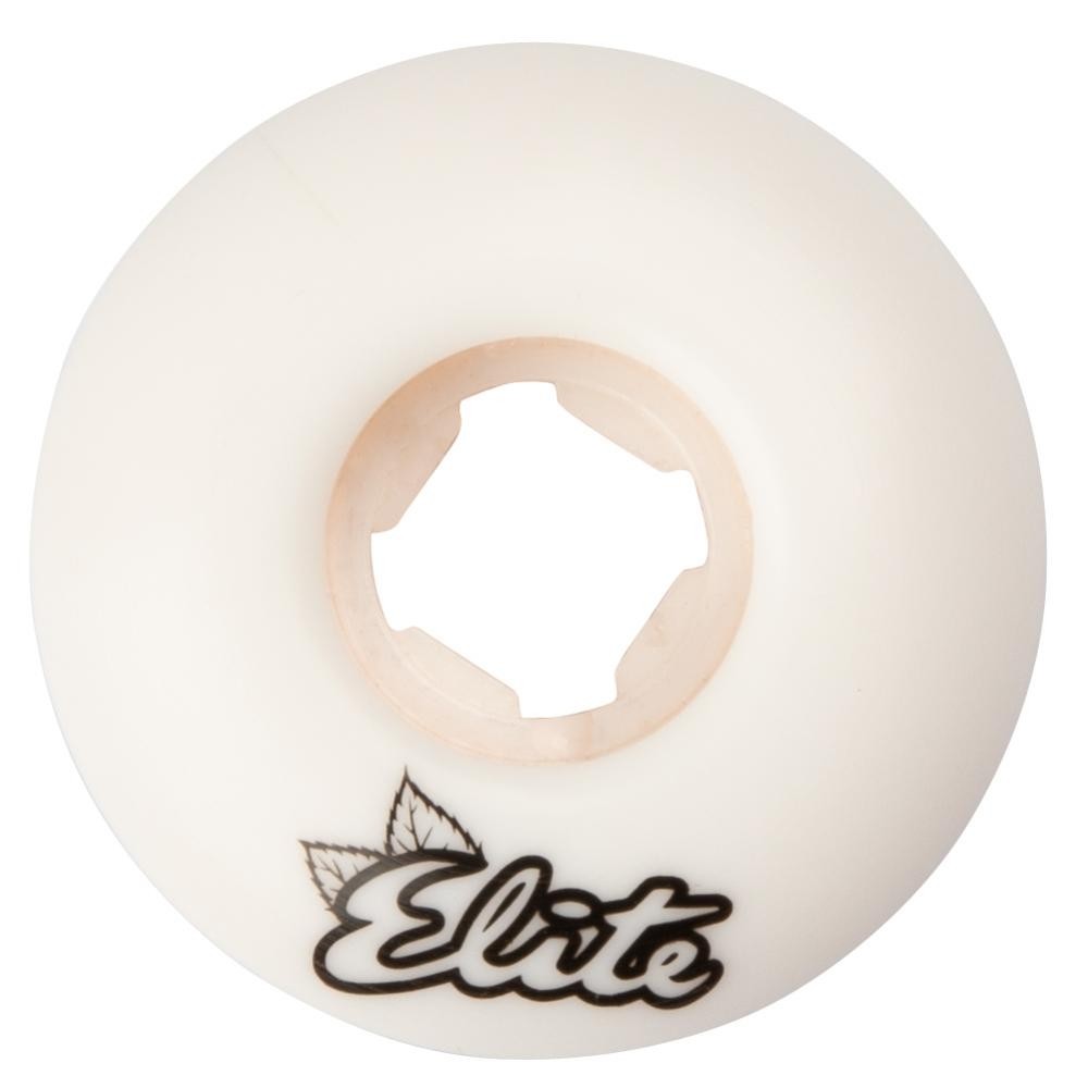 OJ Elite EZ Edge Skateboard Wheels White	52mm  (Pack of 4)