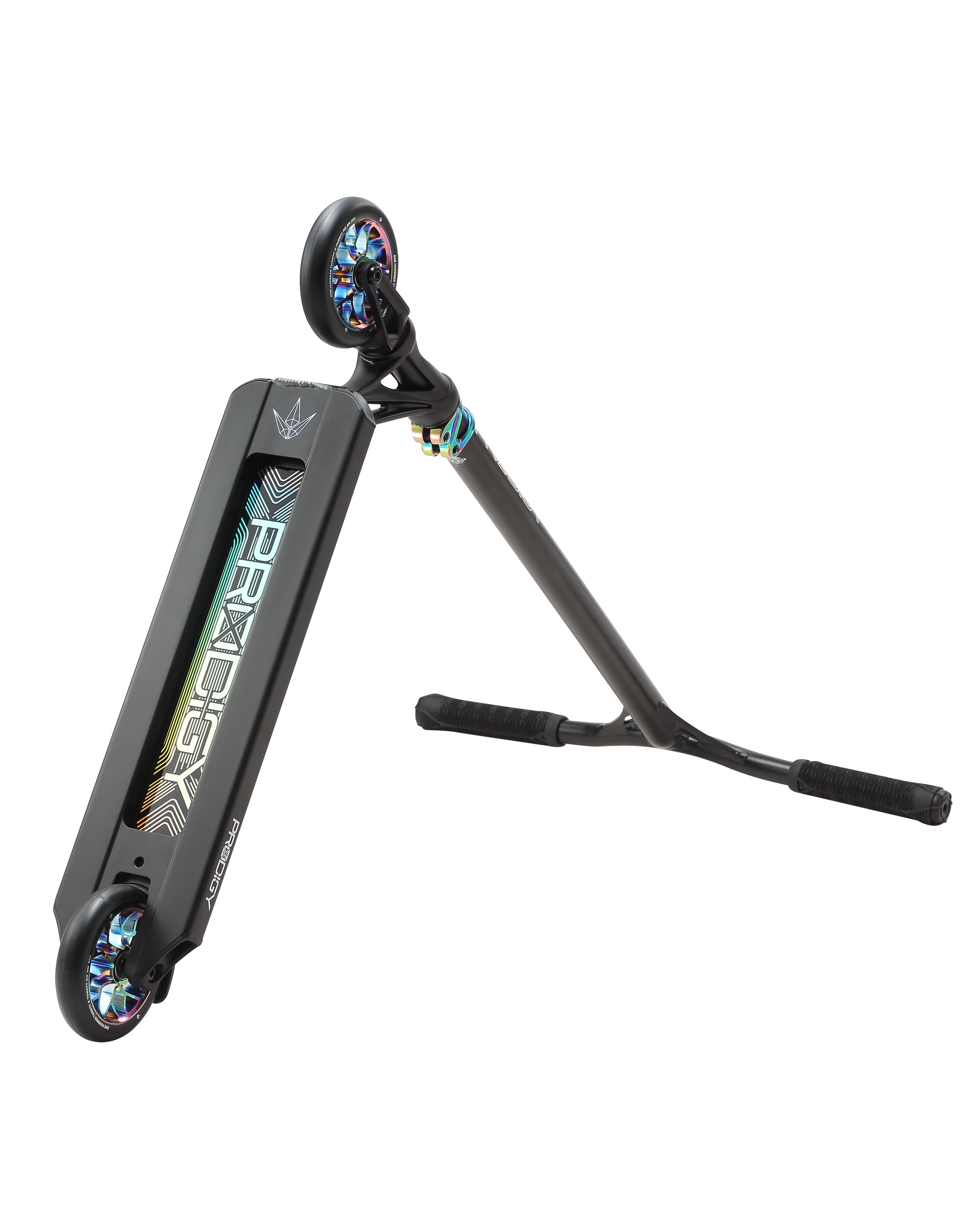 Blunt Prodigy X Complete Stunt Scooter - Black/Oil Slick