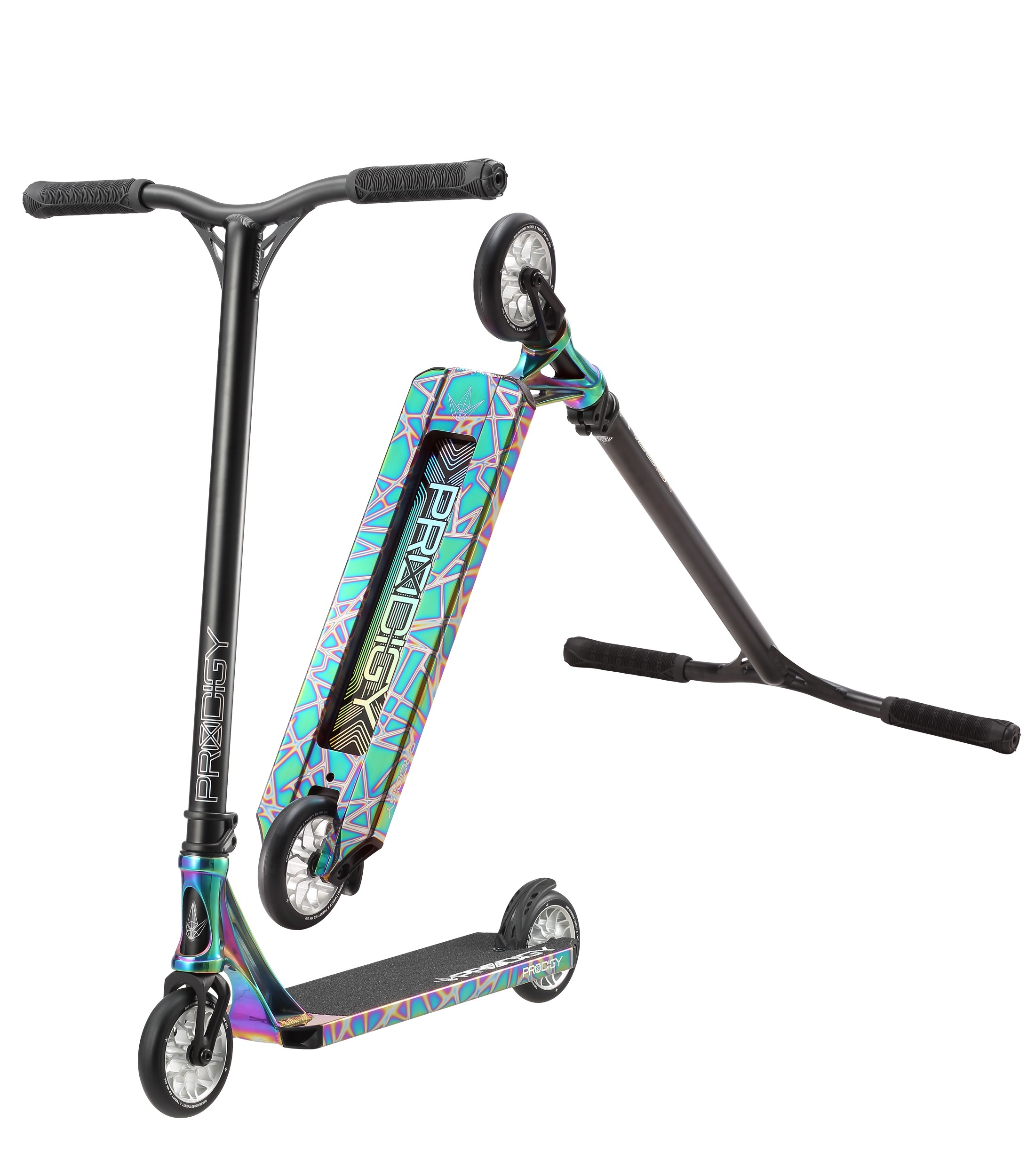 Blunt Prodigy X Complete Stunt Scooter - Oil Slick