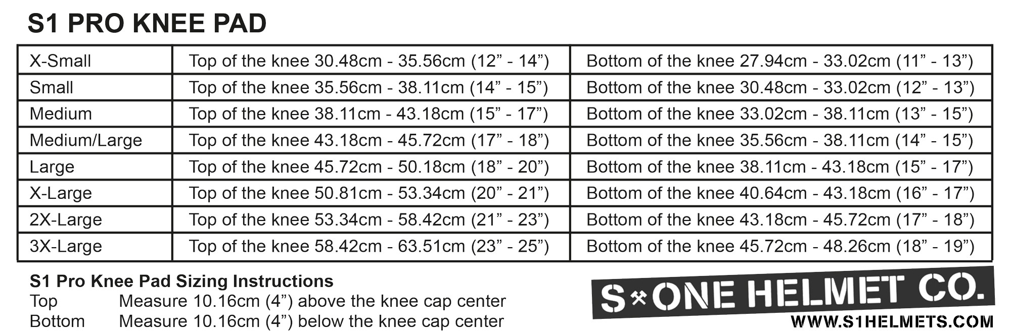 S1 Pro Knee Pads - Black