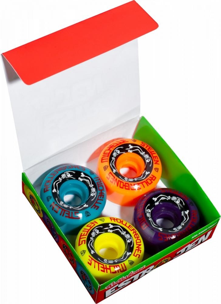 Rollerbones Pro Roller Wheels Moxi Michelle Steilen 101A  Multi (4-Pack) Rollerbones Pro Roller Wheels Moxi Michelle Steilen 101A  Multi (4-Pack)