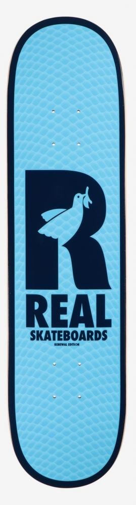 Real PP Renewal Doves	Skateboard Deck Blue - 7.75