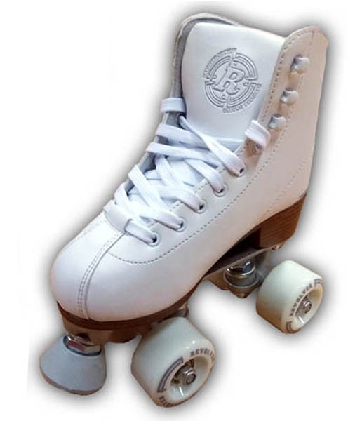 Revolver Figure Quad Skates - White