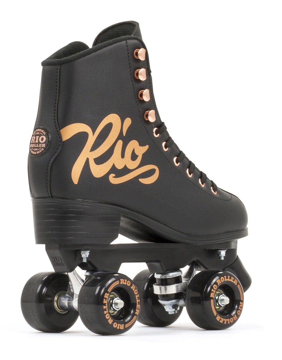 Rio Roller Rose Quad Roller Skates - Black Rio Roller Rose Quad Roller Skates - Black