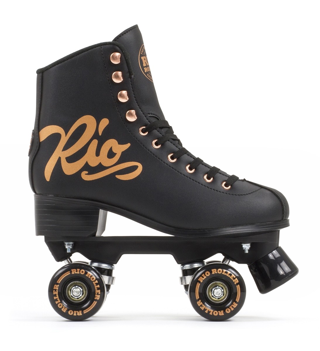 Rio Roller Rose Quad Roller Skates - Black Rio Roller Rose Quad Roller Skates - Black