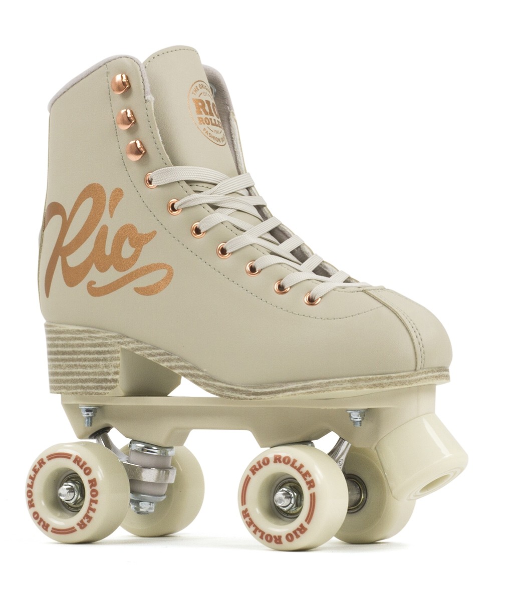 Rio Roller Rose Quad Roller Skates - Cream  Rio Roller Rose Quad Roller Skates - Cream