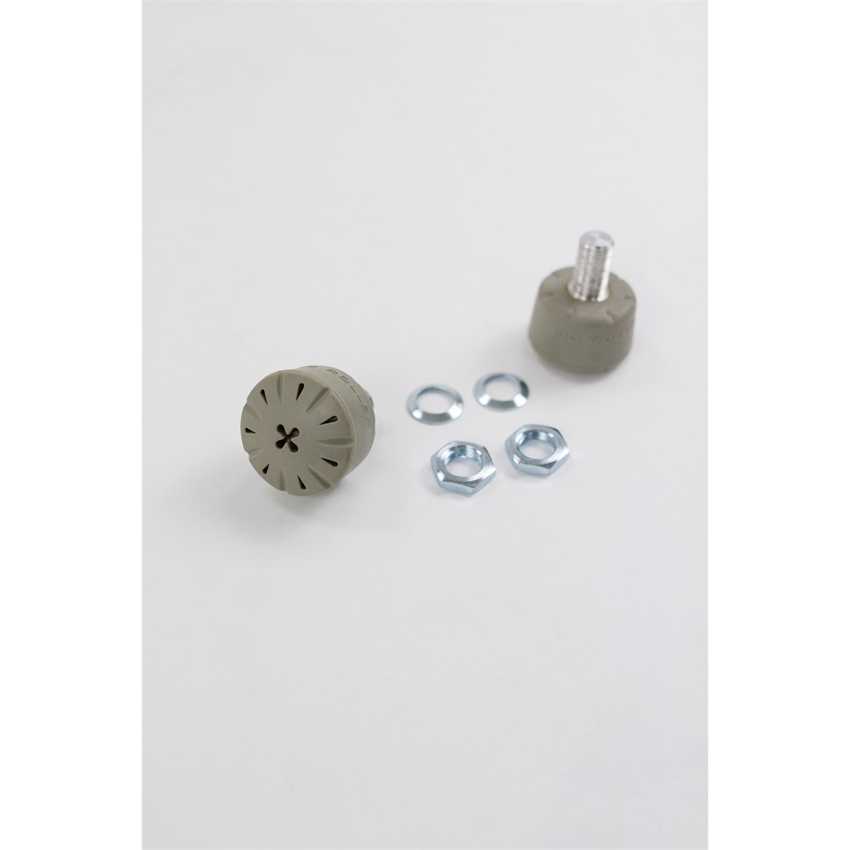 RIO Roller Adjustable Rubber Skate Stoppers - Grey RIO Roller Adjustable Rubber Skate Stoppers - Grey
